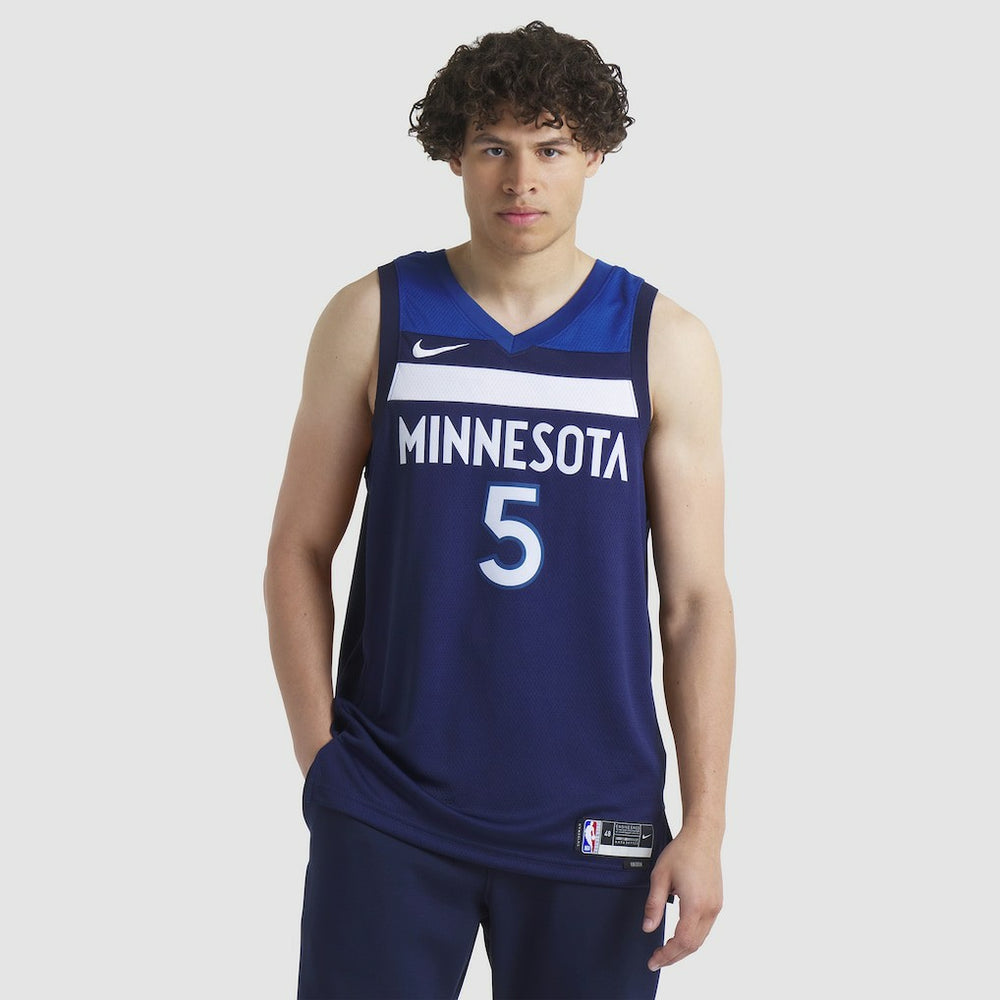 Anthony Edwards Minnesota Timberwolves Unisex Swingman Jersey Icon Edition Navy - Nike outlet