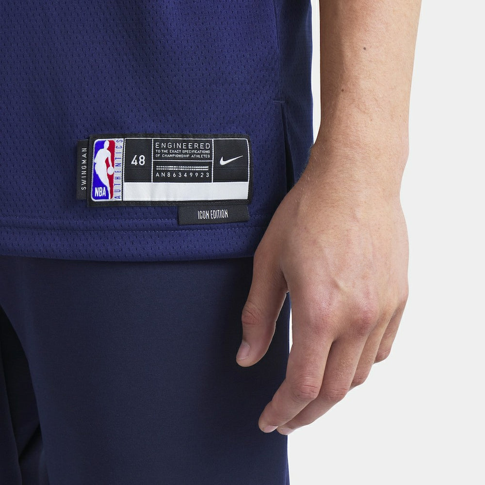 Anthony Edwards Minnesota Timberwolves Unisex Swingman Jersey Icon Edition Navy - Nike outlet