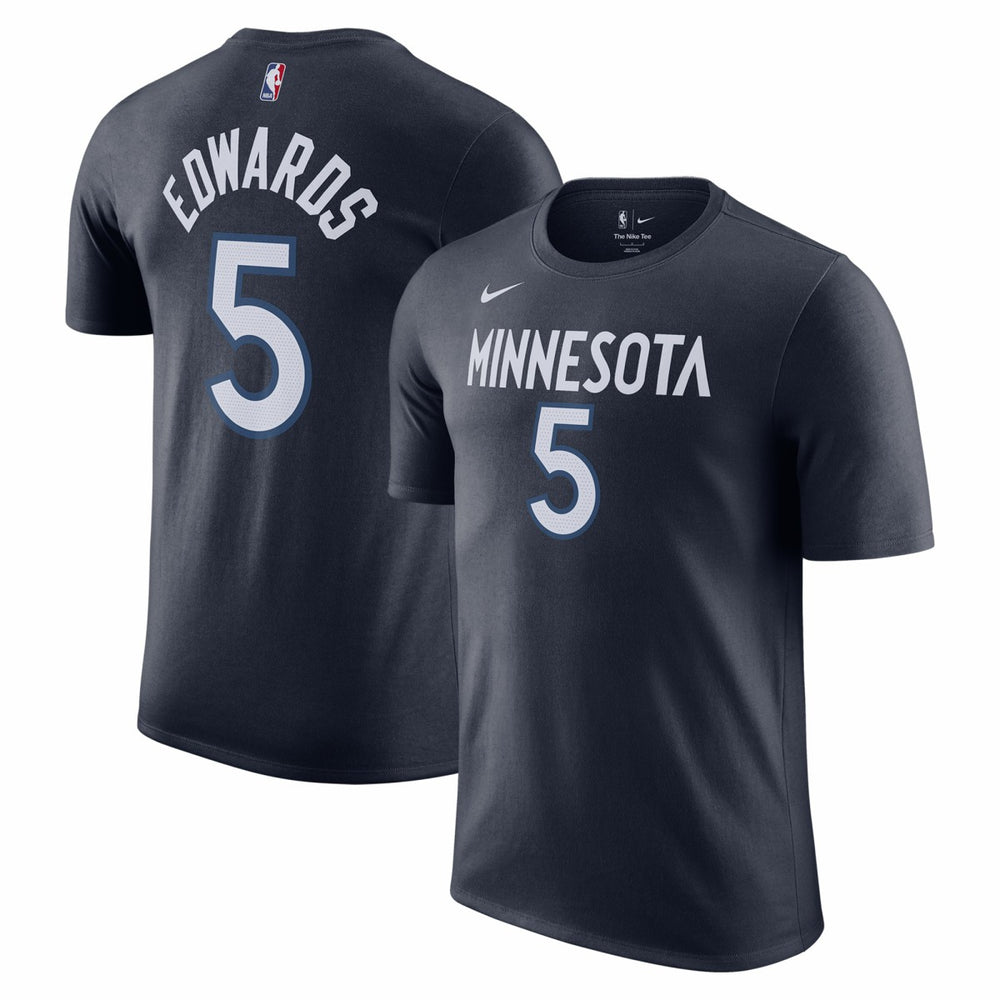 Anthony Edwards Minnesota Timberwolves Icon 2022/23 Name & Number T-Shirt Navy - Nike outlet