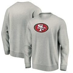San Francisco 49ers Pullover Sweatshirt - Gray Pullover