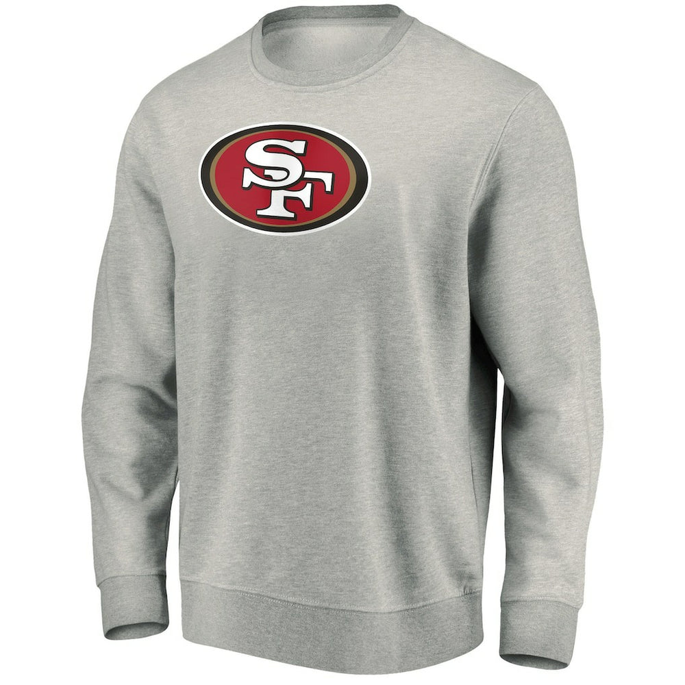 San Francisco 49ers Pullover Sweatshirt - Gray Pullover