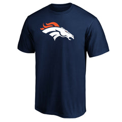Denver Broncos Primary Logo T-Shirt - Navy T-shirts