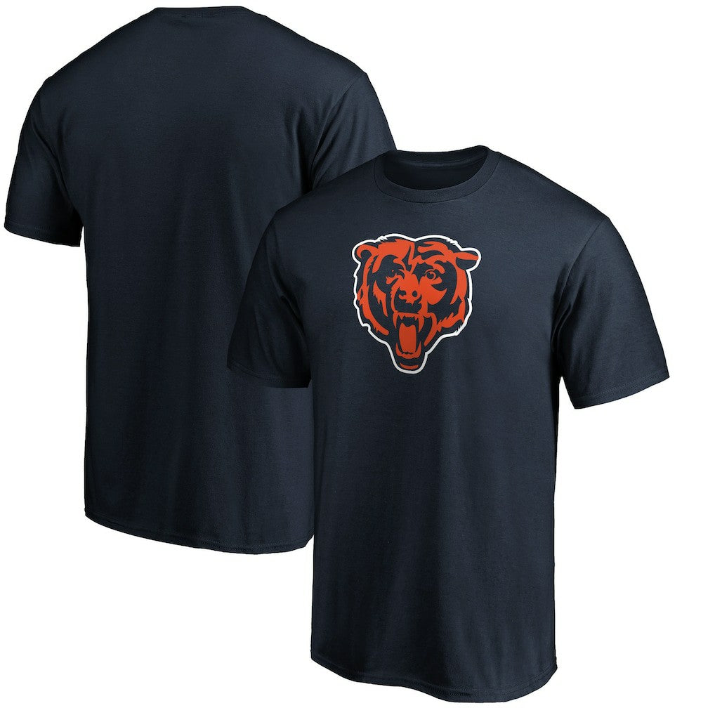 Chicago Bears Primary Logo T-Shirt - Navy T-shirts