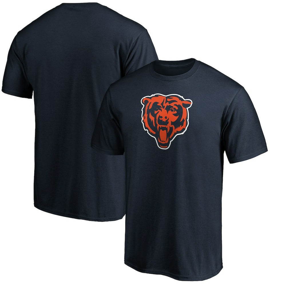 Chicago Bears Primary Logo T-Shirt - Navy T-shirts
