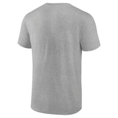 Las Vegas Raiders Team Lockup T-Shirt - Heather Gray T-shirts