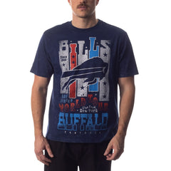 Buffalo Bills The Wild Collective Unisex Tour Band T-Shirt - Navy T-shirts
