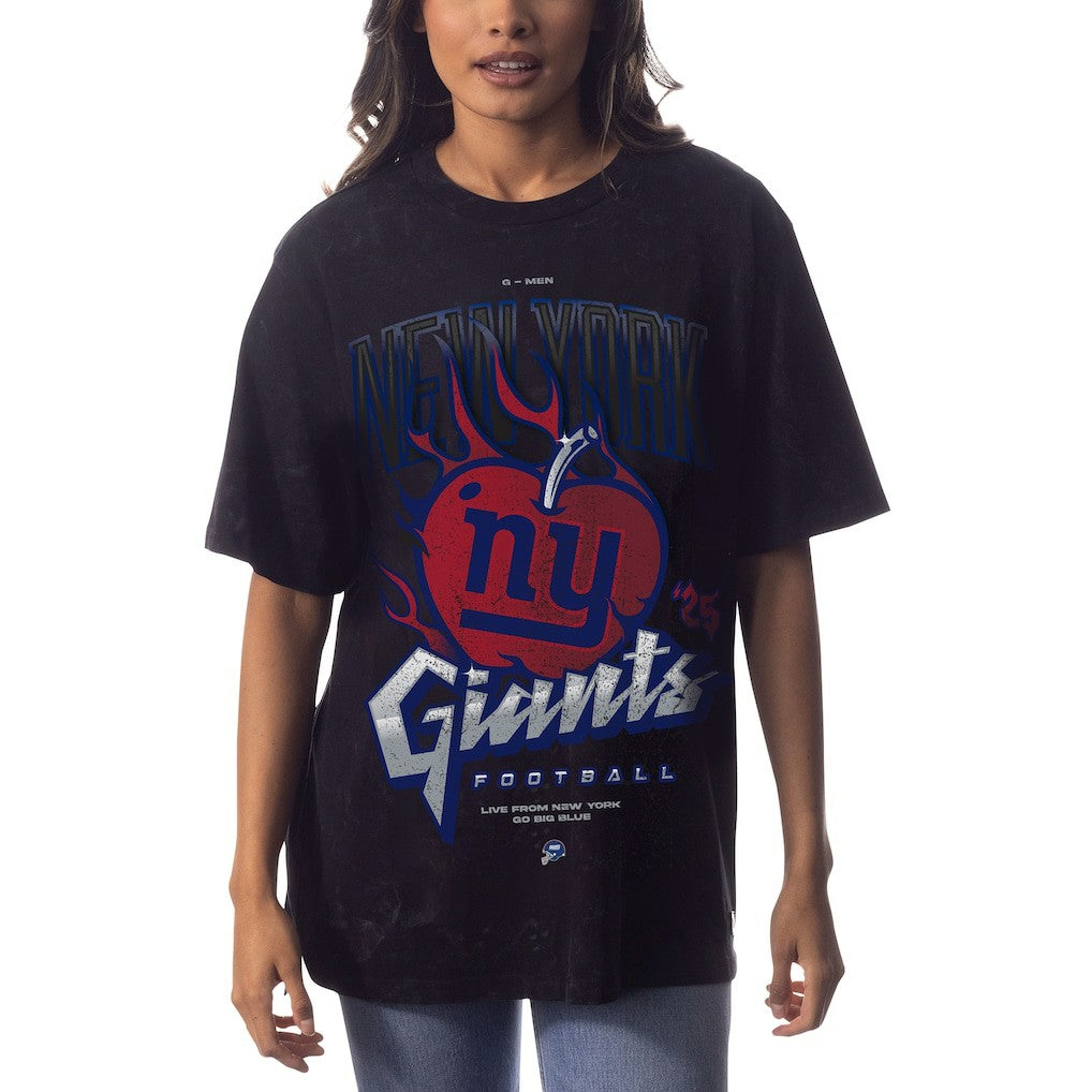 New York Giants The Wild Collective Unisex Tour Band T-Shirt - Black T-shirts