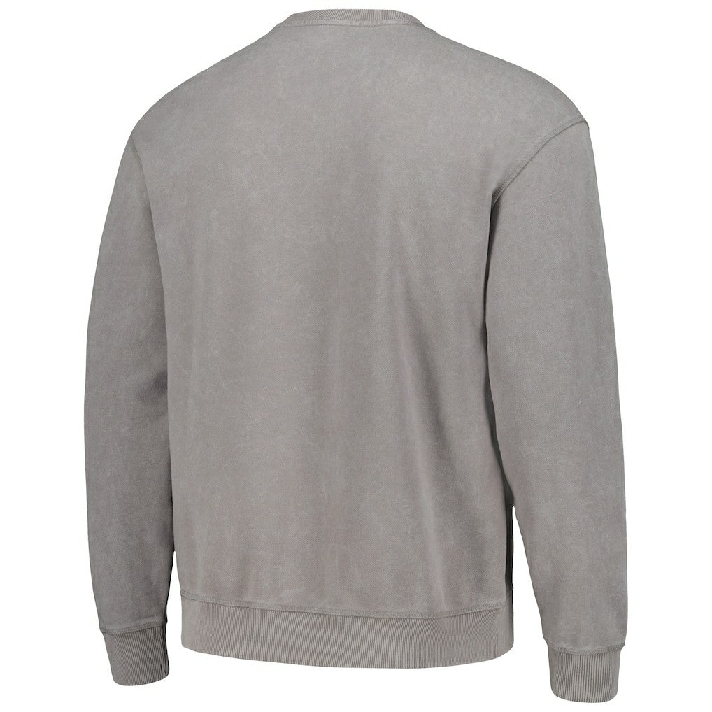 Cincinnati Bengals The Wild Collective Unisex Distressed Pullover Sweatshirt - Gray Pullover
