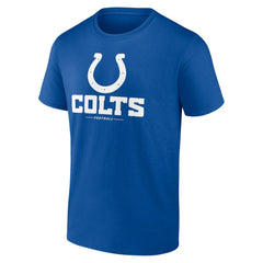 Indianapolis Colts Team Lockup T-Shirt - Royal T-shirts