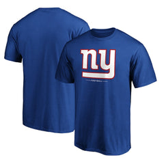 New York Giants Team Lockup T-Shirt - Royal T-shirts