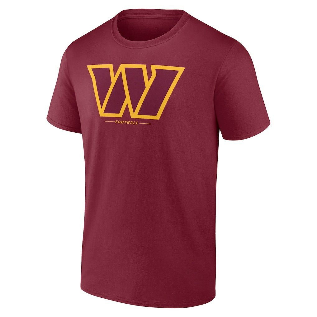 Washington Commanders Team Lockup T-Shirt - Burgundy T-shirts