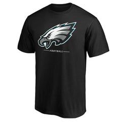 Philadelphia Eagles Team Lockup T-Shirt - Black T-shirts