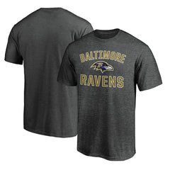 Baltimore Ravens Victory Arch T-Shirt - Heather Charcoal T-shirts