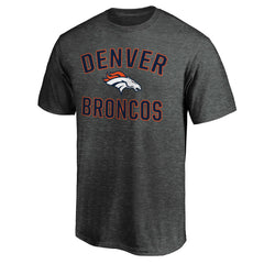 Denver Broncos Victory Arch T-Shirt - Heather Charcoal T-shirts
