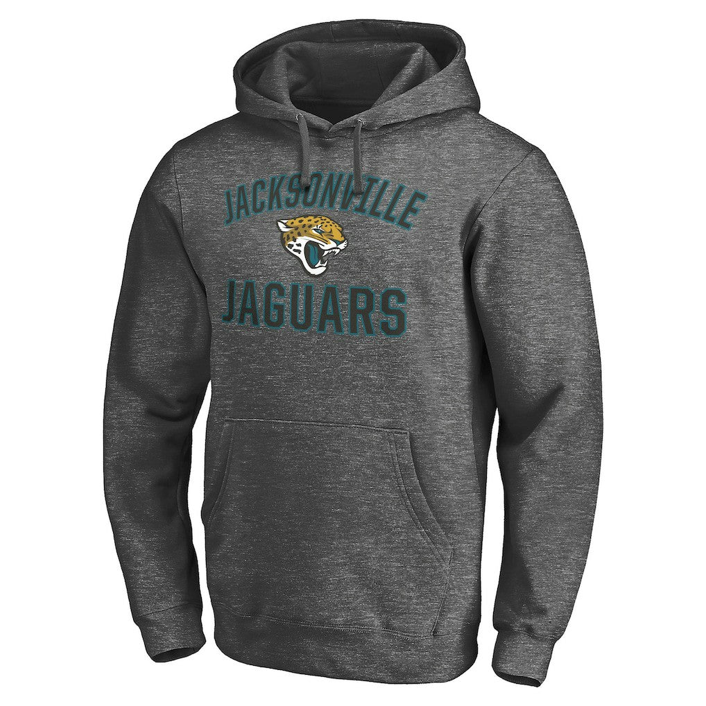 Jacksonville Jaguars Victory Arch Pullover Hoodie - Charcoal Hoodies