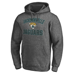 Jacksonville Jaguars Victory Arch Pullover Hoodie - Charcoal Hoodies