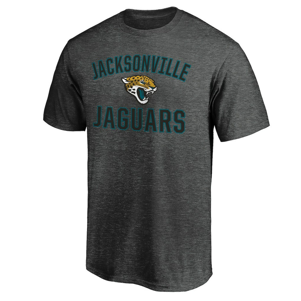 Jacksonville Jaguars Victory Arch T-Shirt - Heather Charcoal T-shirts