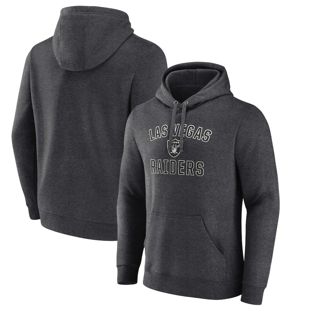 Las Vegas Raiders Victory Arch Pullover Hoodie - Charcoal Hoodies