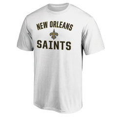 New Orleans Saints Victory Arch T-Shirt - White T-shirts