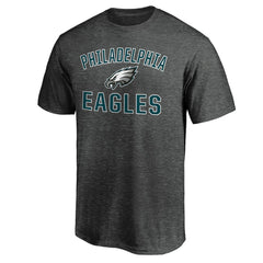 Philadelphia Eagles Victory Arch T-Shirt - Heather Charcoal T-shirts