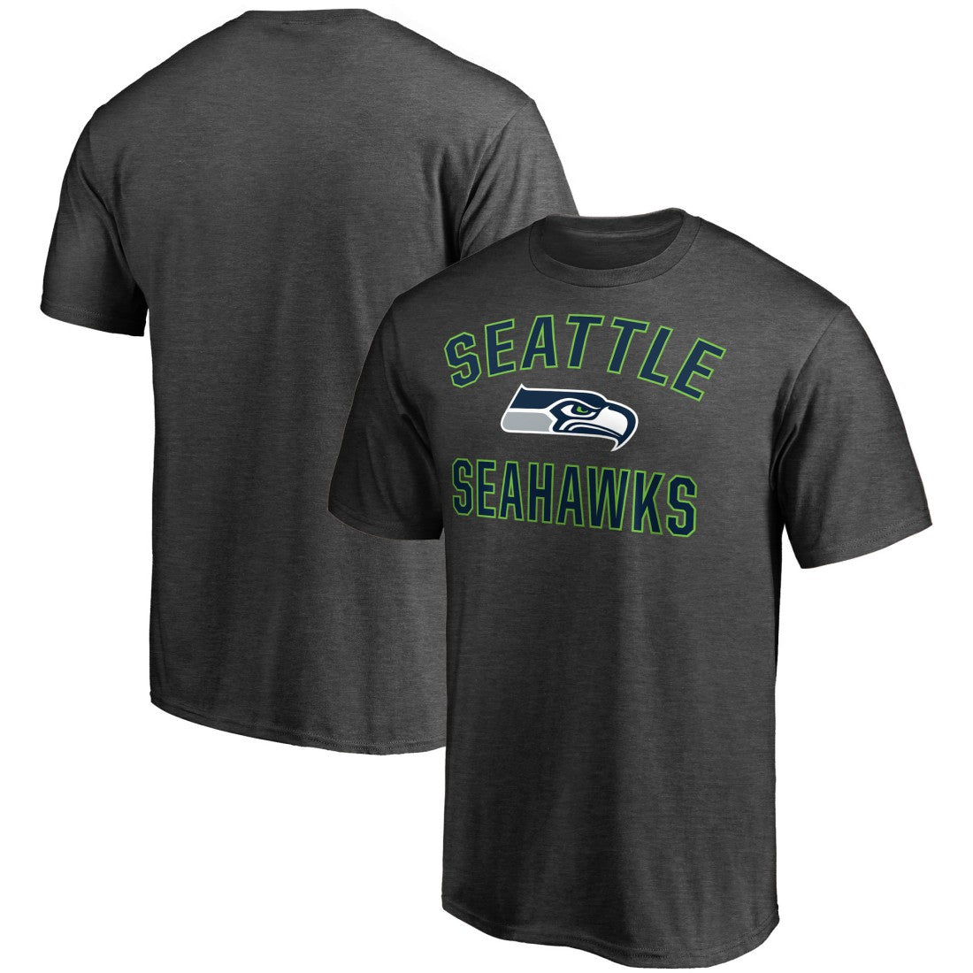Seattle Seahawks Victory Arch T-Shirt - Heather Charcoal T-shirts