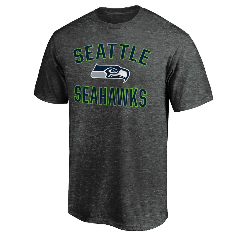 Seattle Seahawks Victory Arch T-Shirt - Heather Charcoal T-shirts