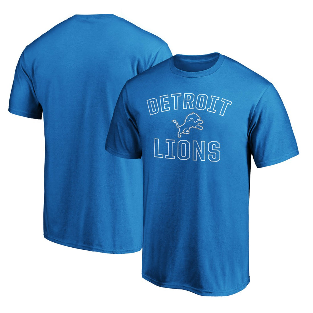 Detroit Lions Victory Arch T-Shirt - Blue T-shirts