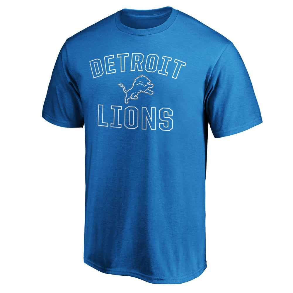 Detroit Lions Victory Arch T-Shirt - Blue T-shirts