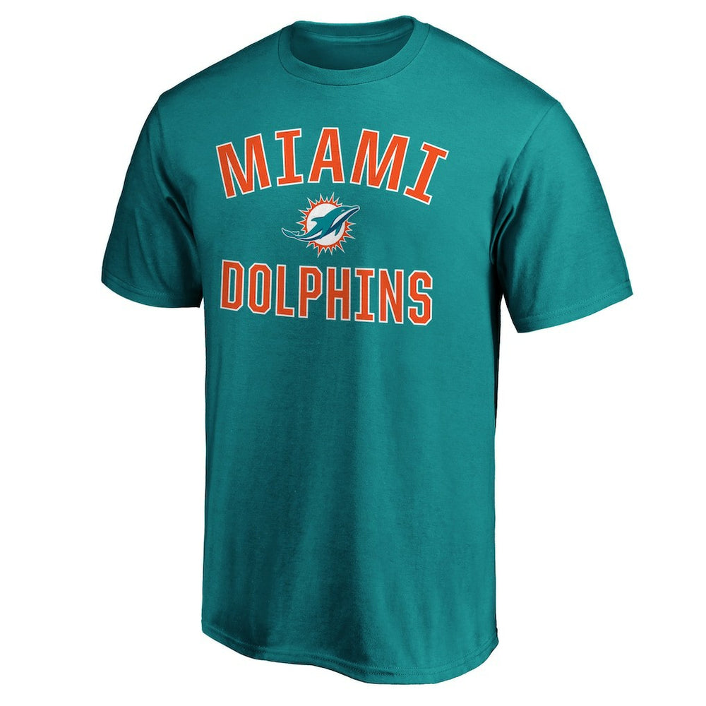 Miami Dolphins Victory Arch T-Shirt - Aqua T-shirts