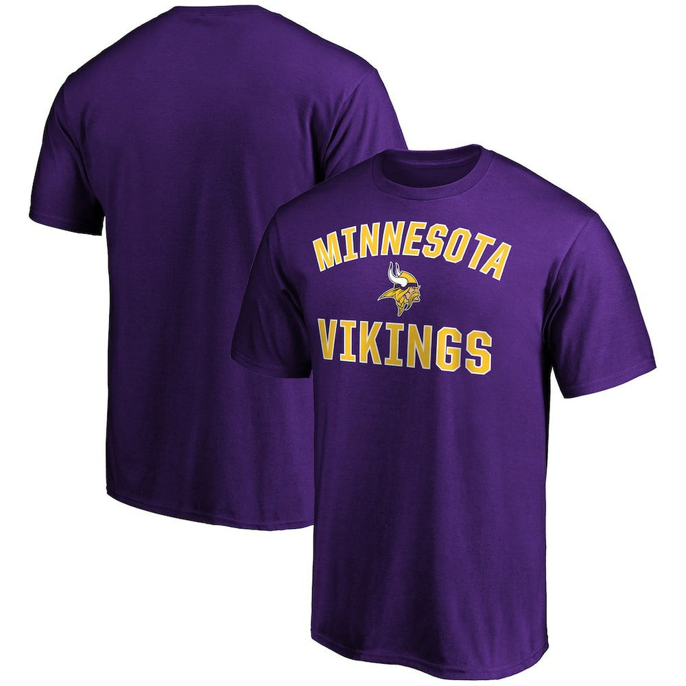 Minnesota Vikings Victory Arch T-Shirt - Purple T-shirts