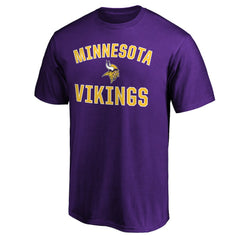 Minnesota Vikings Victory Arch T-Shirt - Purple T-shirts