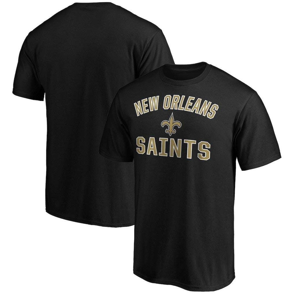 New Orleans Saints Victory Arch T-Shirt - Black T-shirts