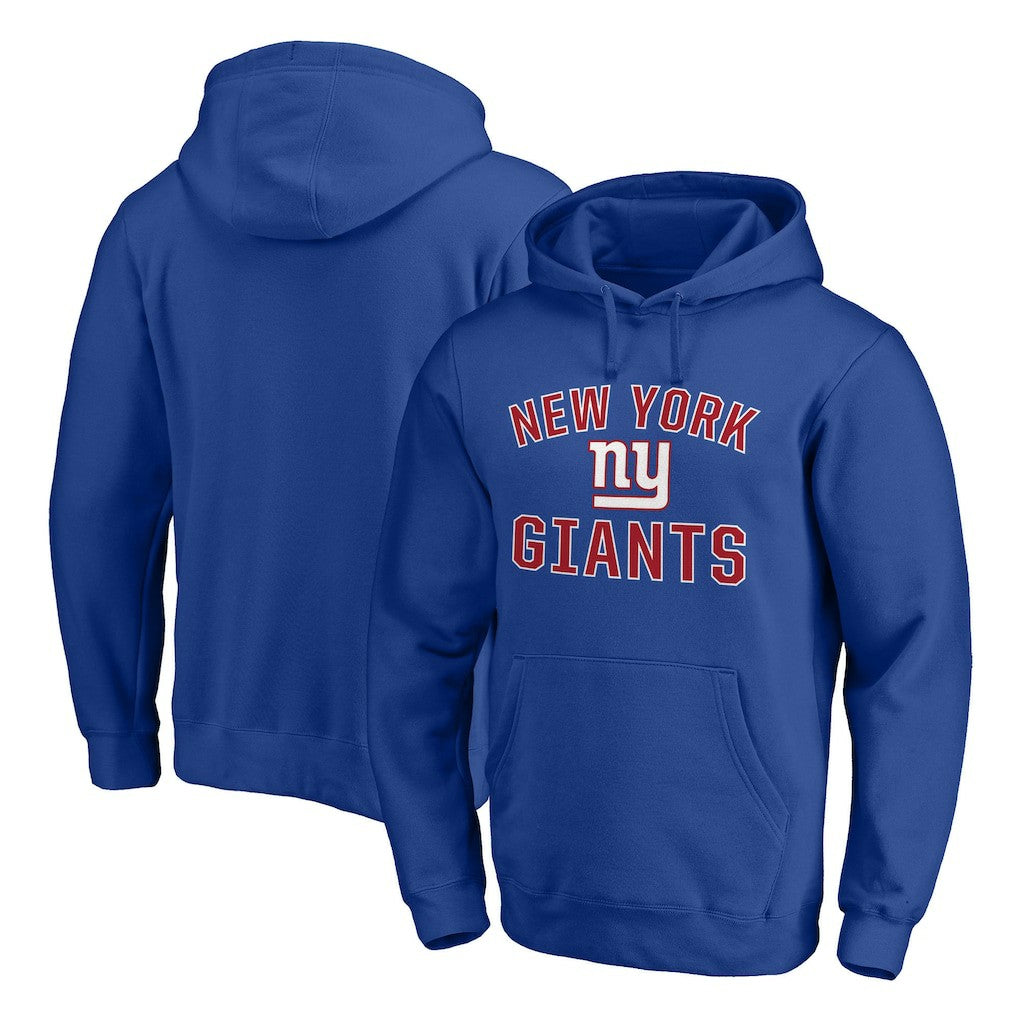 New York Giants Victory Arch Pullover Hoodie - Royal Hoodies