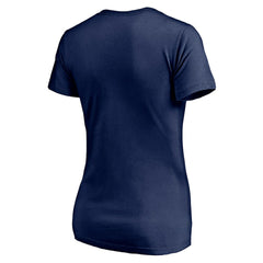 Chicago Bears Women's Live For It V-Neck T-Shirt - Navy T-shirts