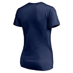 Seattle Seahawks Women's Live For It V-Neck T-Shirt - College Navy T-shirts