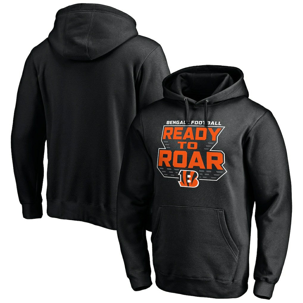 Cincinnati Bengals Hometown Collection Sweep Pullover Hoodie - Black Hoodies