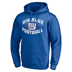 New York Giants Hometown Collection Sweep Pullover Hoodie - Royal Hoodies