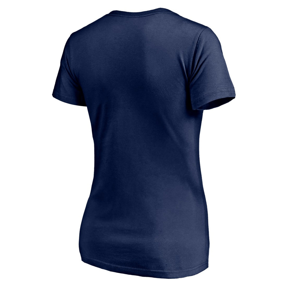 Seattle Seahawks Women's Hometown Collection V-Neck T-Shirt - College Navy T-shirts