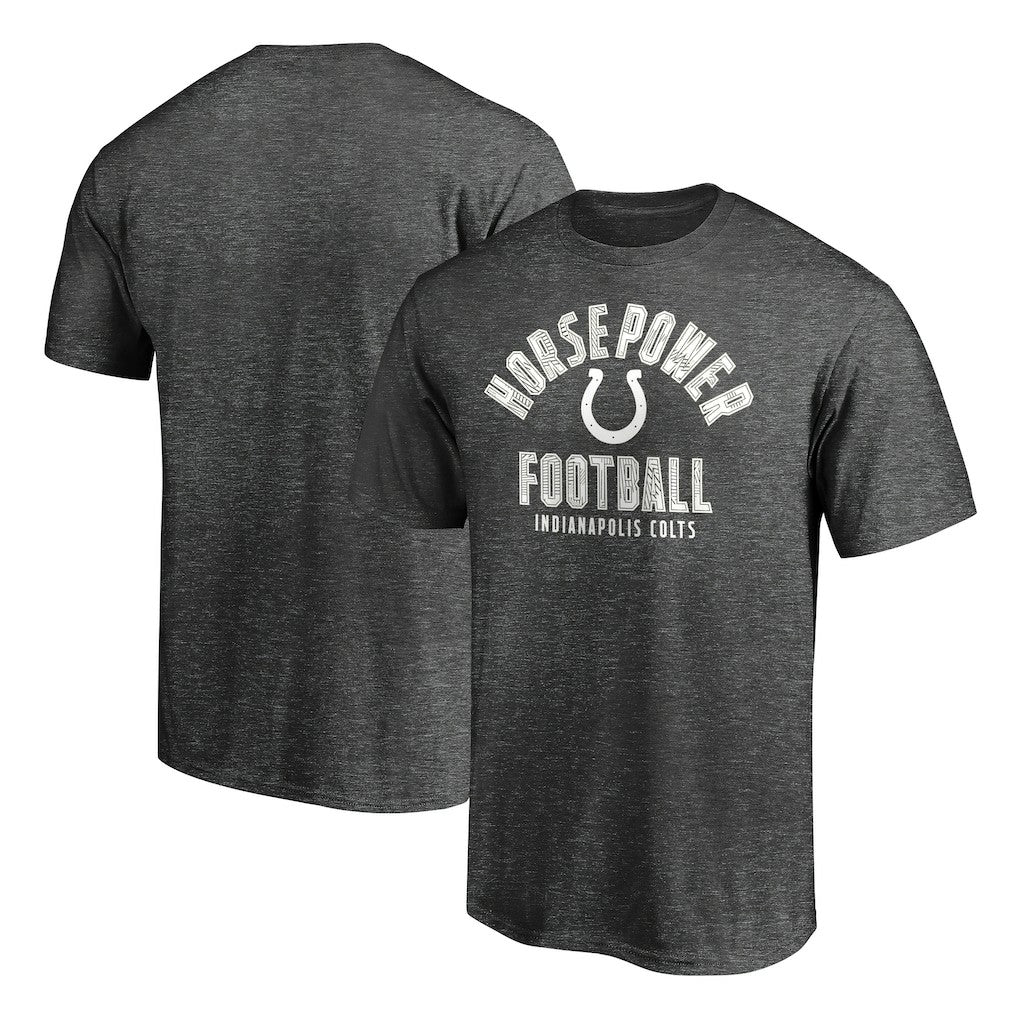 Indianapolis Colts Nickname Arc T-Shirt - Charcoal T-shirts