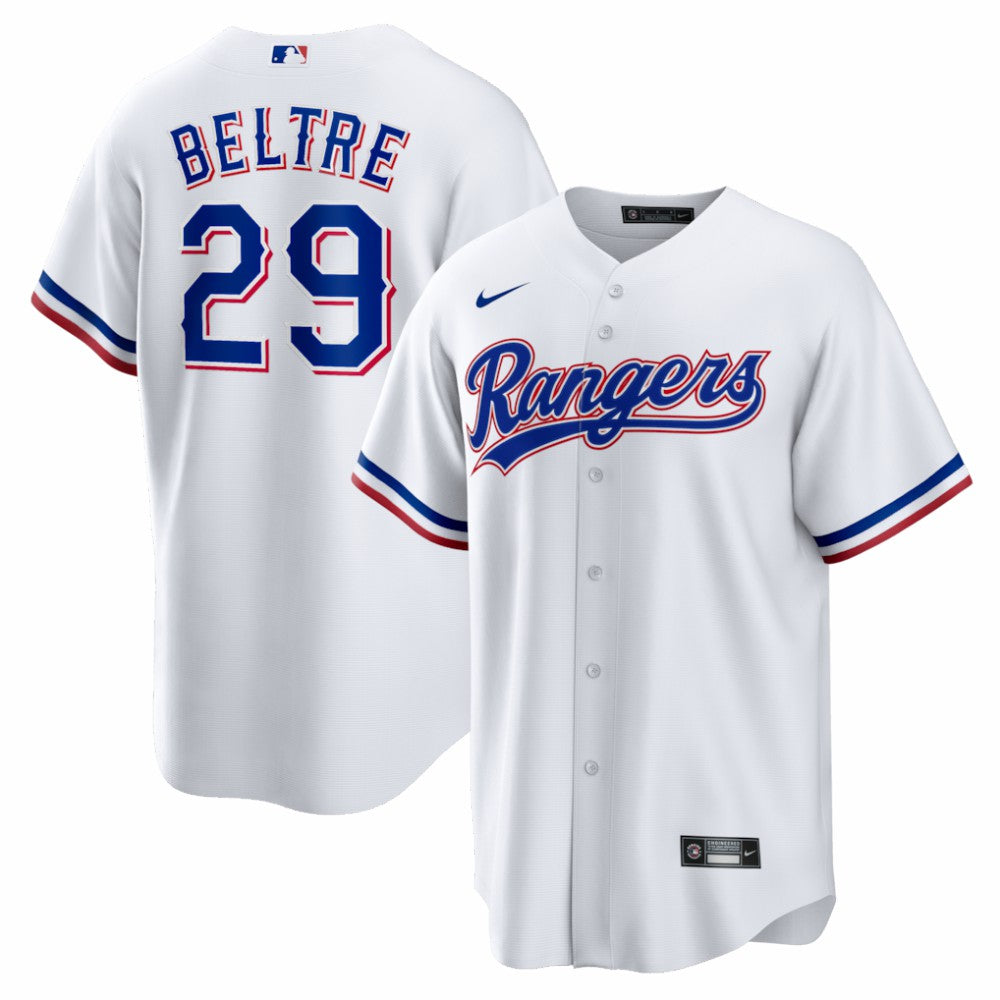 Adrian Beltre Texas Rangers Nike Home Retired Player Replica Jersey - White Jerseys