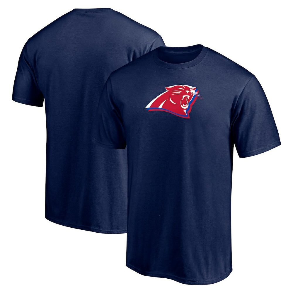 Carolina Panthers Red White and Team T-Shirt - Navy T-shirts