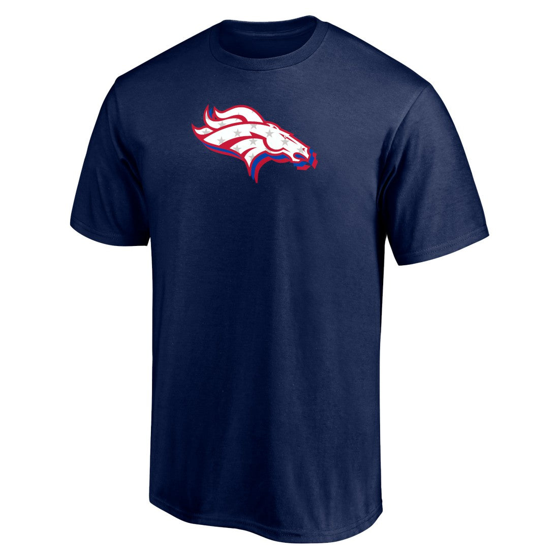 Denver Broncos Red White and Team T-Shirt - Navy T-shirts