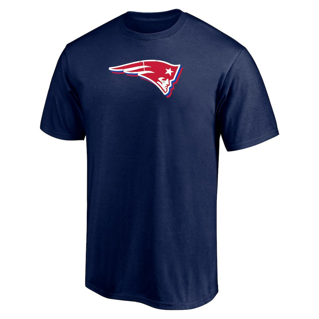 New England Patriots Red White and Team T-Shirt - Navy T-shirts