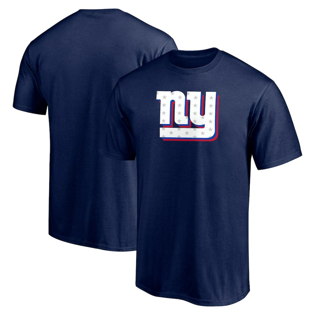 New York Giants Red White and Team T-Shirt - Navy T-shirts
