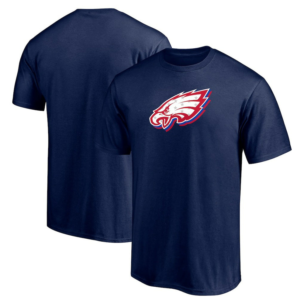 Philadelphia Eagles Red White and Team T-Shirt - Navy T-shirts
