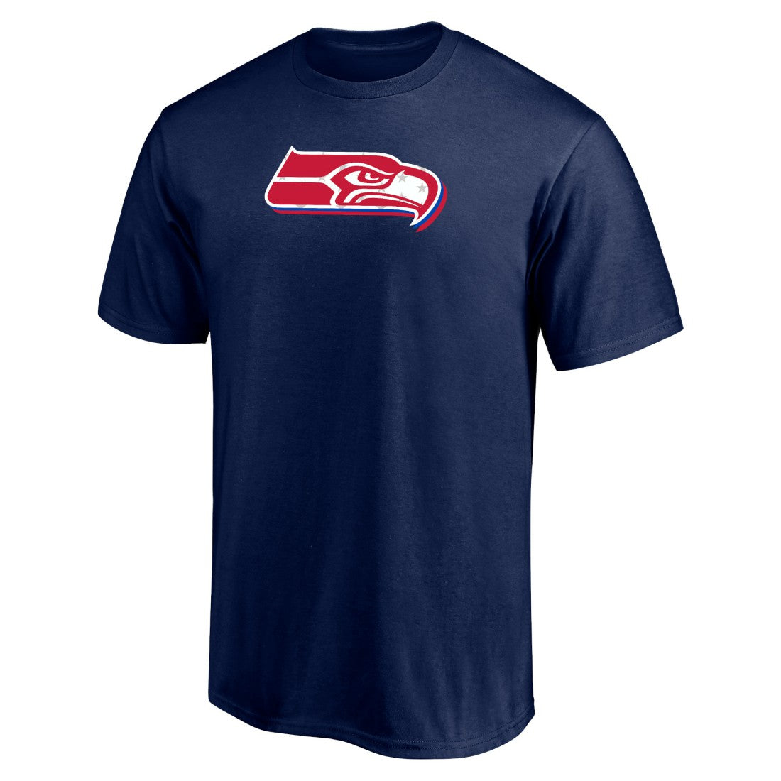 Seattle Seahawks Red White and Team T-Shirt - College Navy T-shirts
