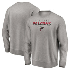 Atlanta Falcons Elevate Play Pullover Sweatshirt - Gray Pullover