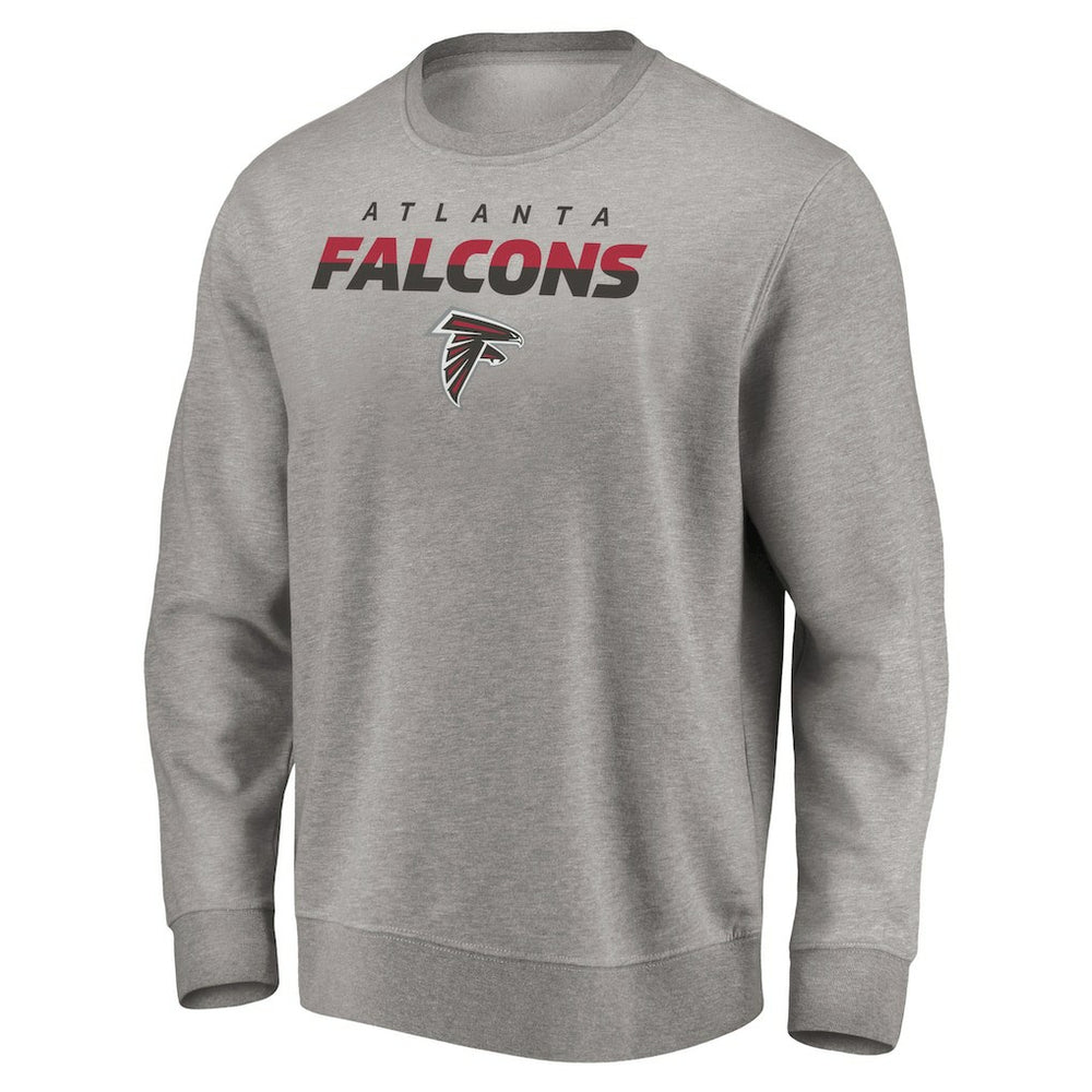 Atlanta Falcons Elevate Play Pullover Sweatshirt - Gray Pullover