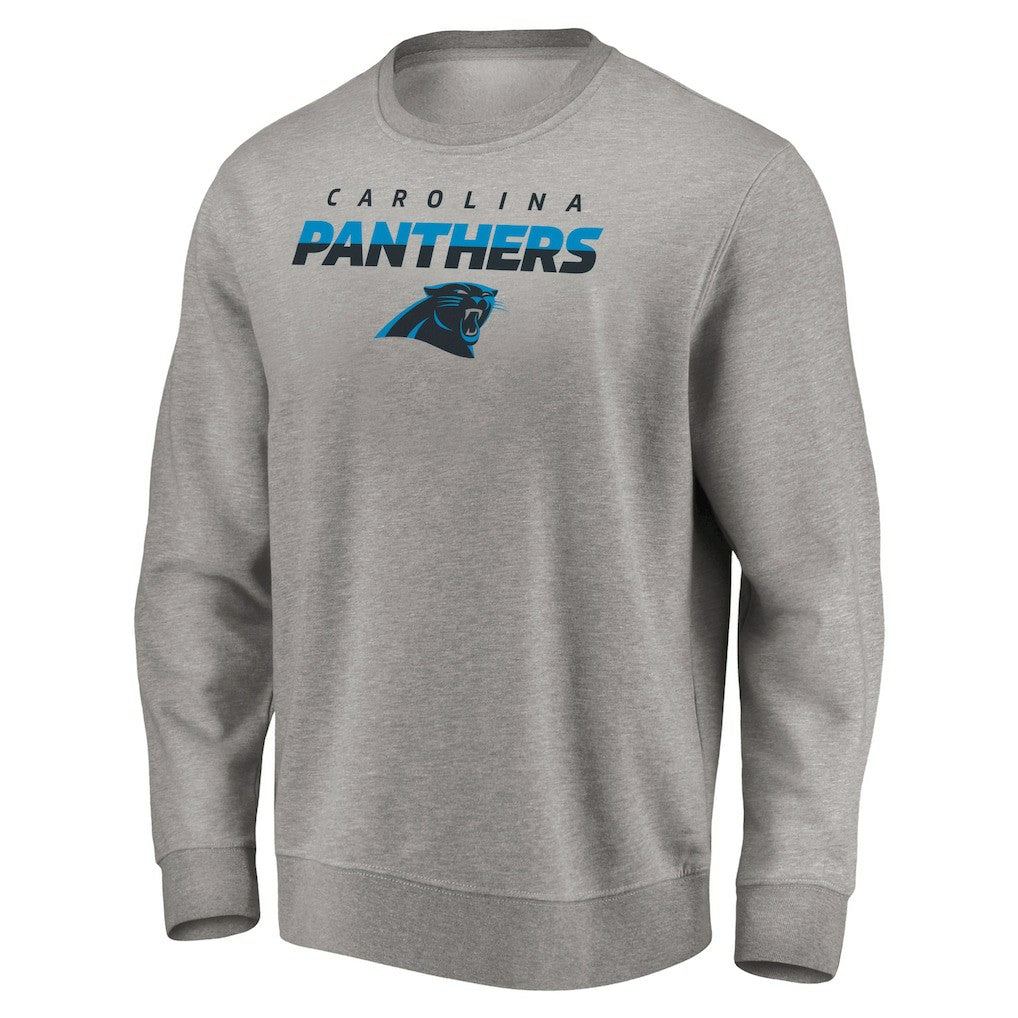 Carolina Panthers Elevate Play Pullover Sweatshirt - Gray Pullover