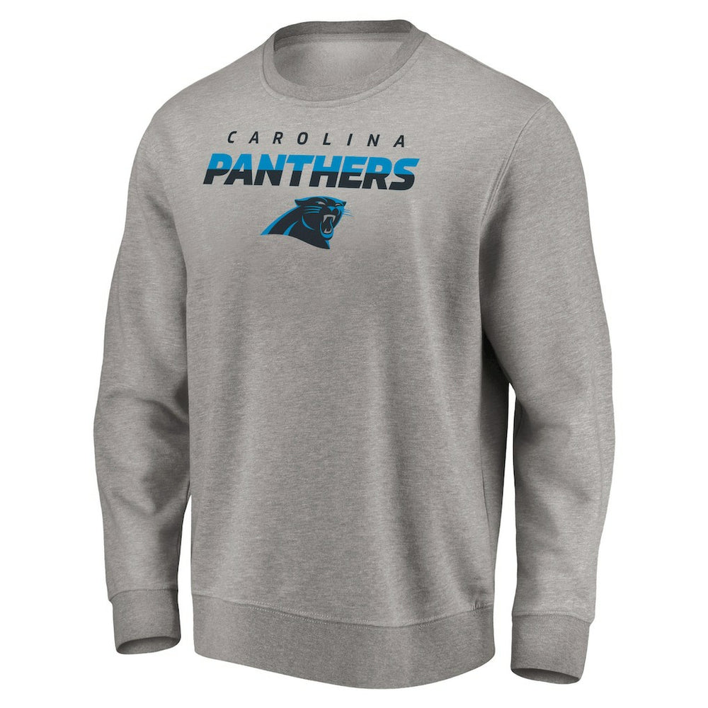 Carolina Panthers Elevate Play Pullover Sweatshirt - Gray Pullover